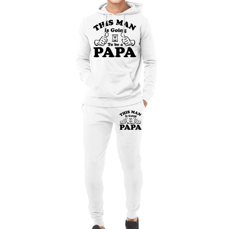 This Man Is Going To Be A Papa Hoodie & Jogger Set | Artistshot