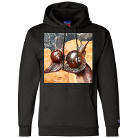 Snail Art Champion Hoodie | Artistshot