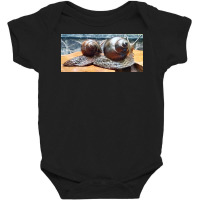 Snail Baby Bodysuit | Artistshot