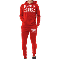 Made In 1970 Aged Like A Fine Wine Hoodie & Jogger Set | Artistshot