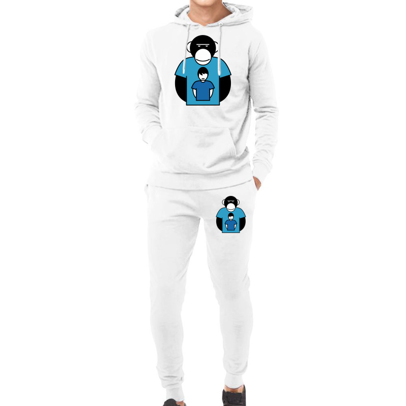 Apes Man Hoodie & Jogger Set | Artistshot