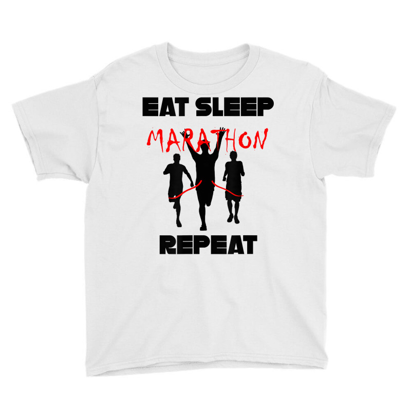 Mens Funny Sport Quote, Marathon13.1 Miles T Shirt Youth Tee by ranmarbunathoo90 | Artistshot