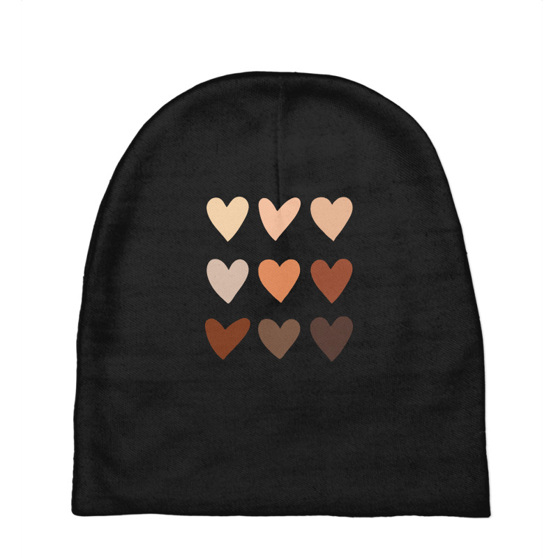 Skin Tone Hearts, Baby Beanies | Artistshot