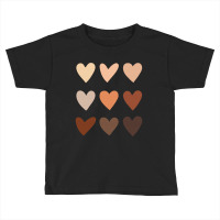 Skin Tone Hearts, Toddler T-shirt | Artistshot