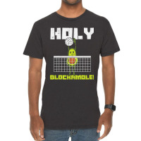 Holy Blockamole Avocado Volleyball Player Blocker Men Women T Shirt Vintage T-shirt | Artistshot