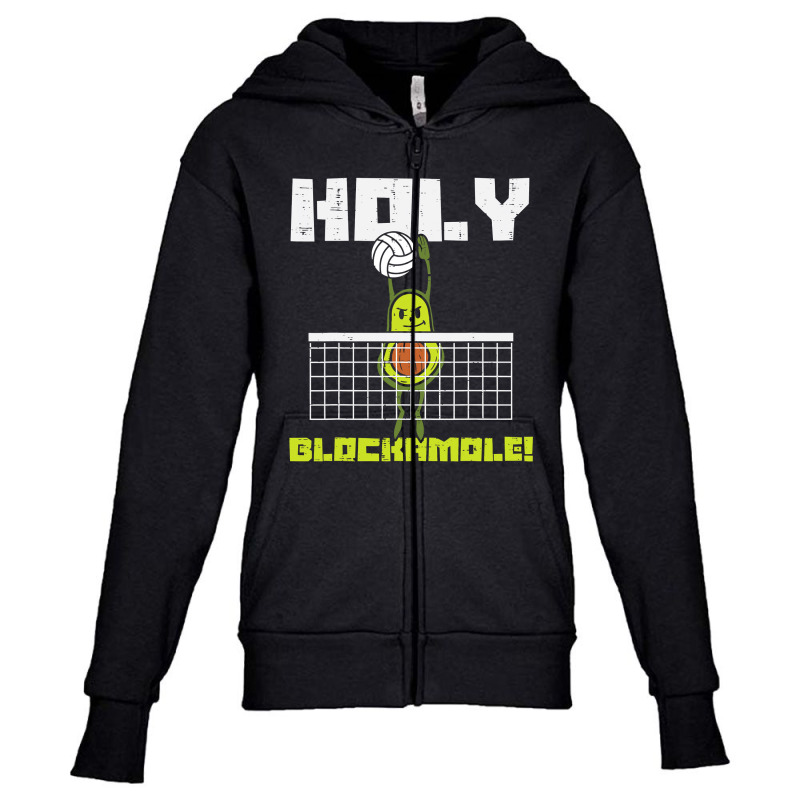 Holy Blockamole Avocado Volleyball Player Blocker Men Women T Shirt Youth Zipper Hoodie by longduong89 | Artistshot