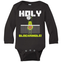 Holy Blockamole Avocado Volleyball Player Blocker Men Women T Shirt Long Sleeve Baby Bodysuit | Artistshot