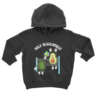 Holy Blockamole! Guacamole Player Blocker Volleyball T Shirt Toddler Hoodie | Artistshot