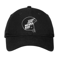 Just Wanna Ride Adjustable Cap | Artistshot