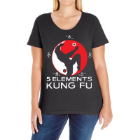 5 Elements Kung Fu Ladies Curvy T-shirt | Artistshot