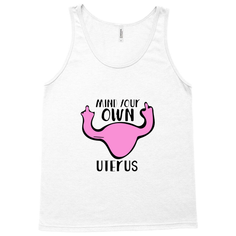 Uterus Middle Finger Tank Top | Artistshot