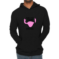 Uterus Middle Finger Lightweight Hoodie | Artistshot