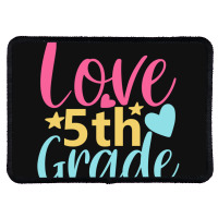 5th Grade Love Rectangle Patch | Artistshot