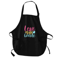 5th Grade Love Medium-length Apron | Artistshot