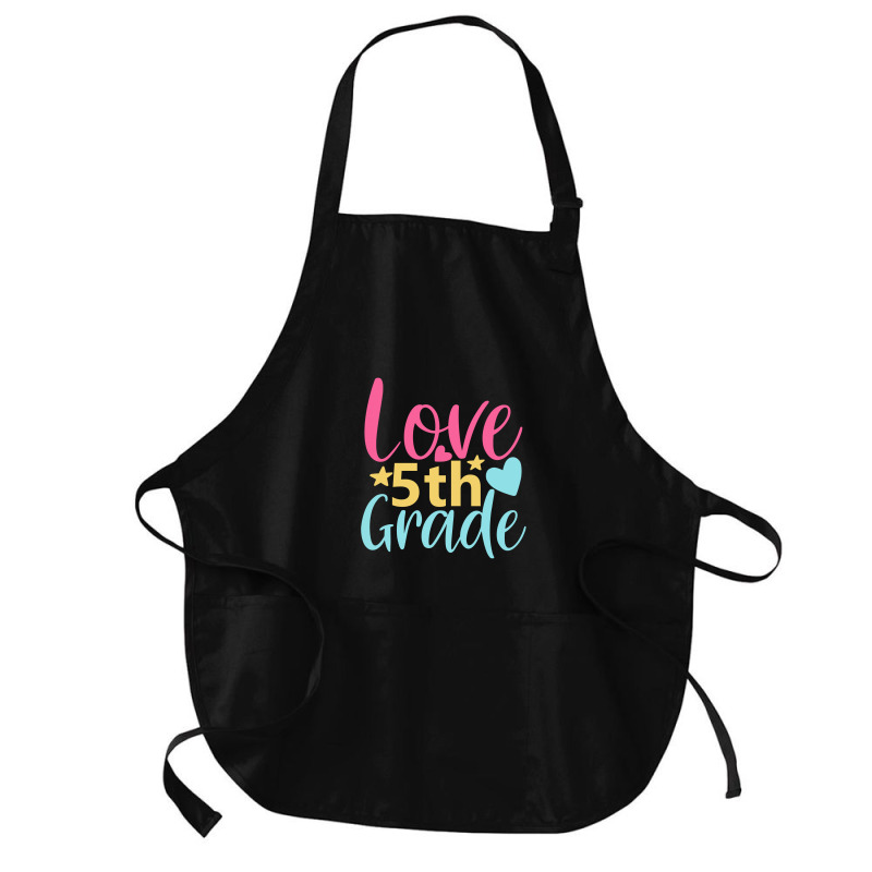 5th Grade Love Medium-length Apron | Artistshot