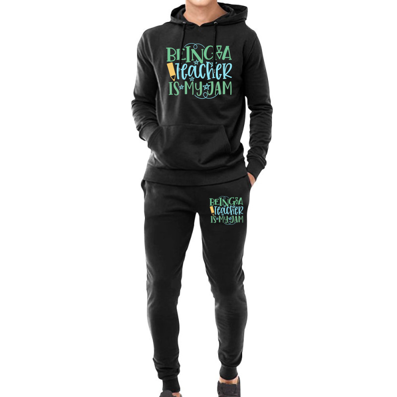 Being A Teacher Is My Jam Hoodie & Jogger Set | Artistshot