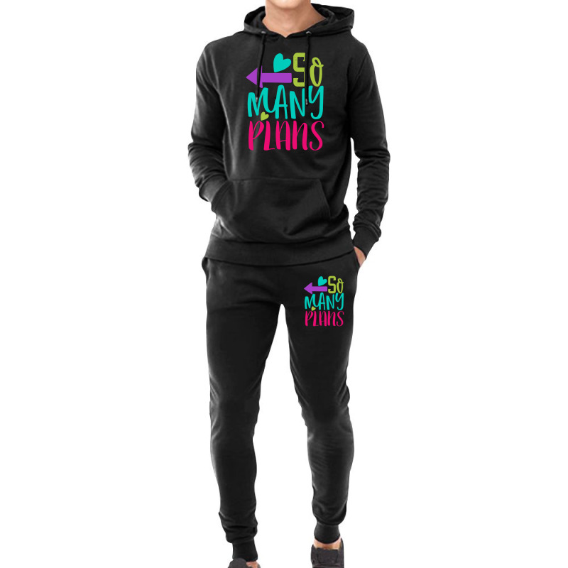 So Many Plans Hoodie & Jogger Set | Artistshot