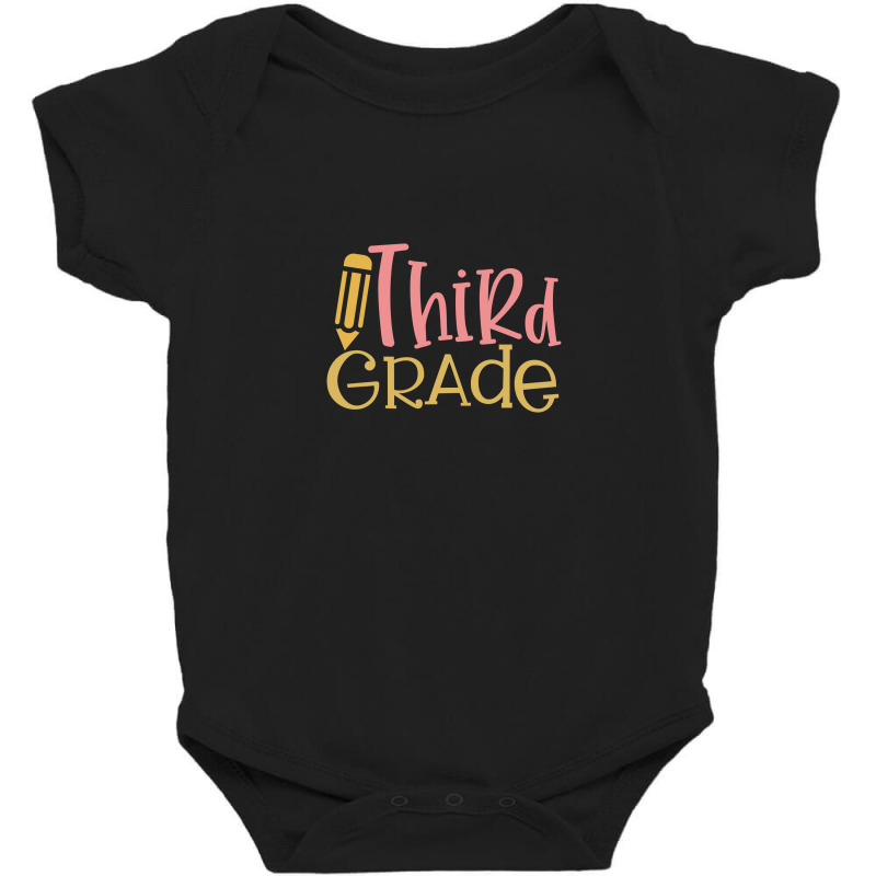 Third Grade Baby Bodysuit | Artistshot