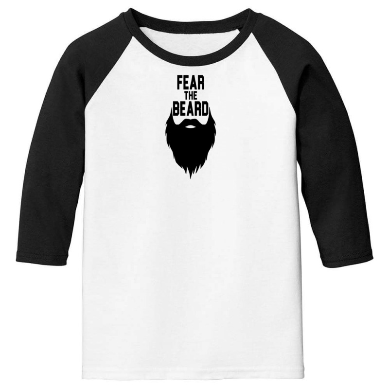 Fear The Beard Youth 3/4 Sleeve | Artistshot