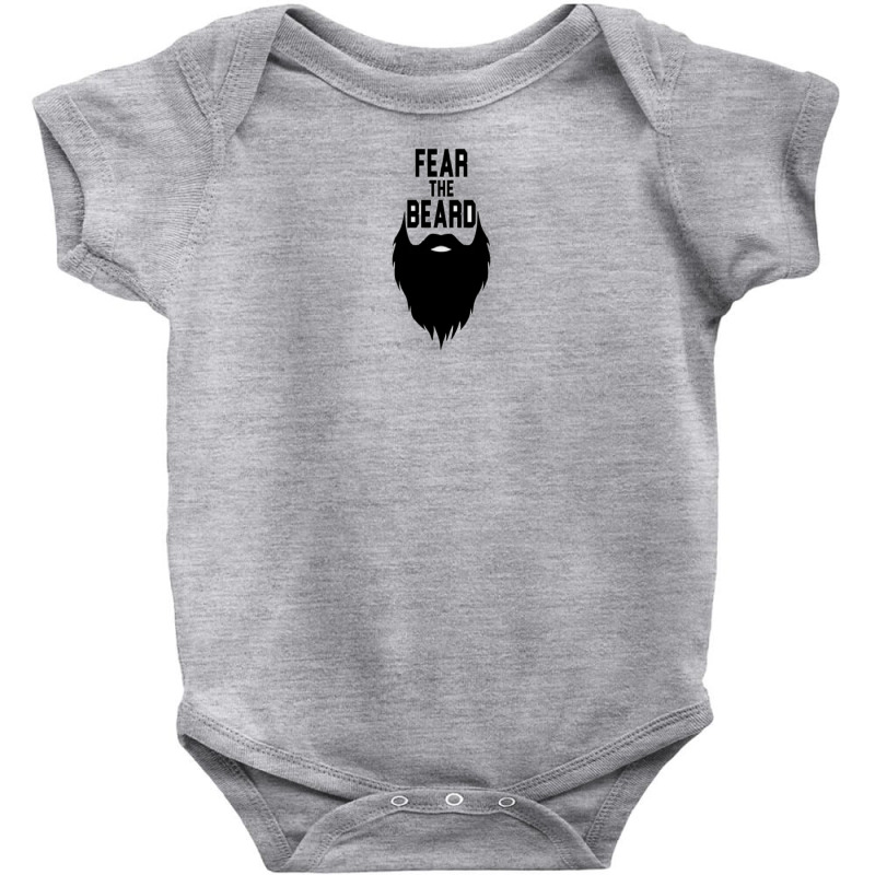 Fear The Beard Baby Bodysuit | Artistshot