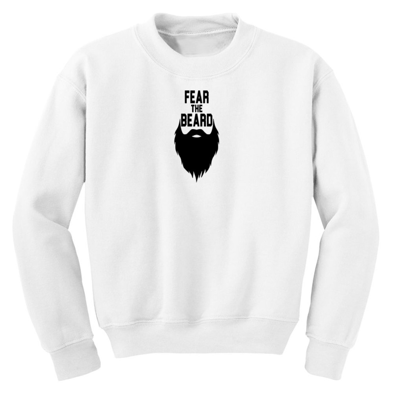 Fear The Beard Youth Sweatshirt | Artistshot