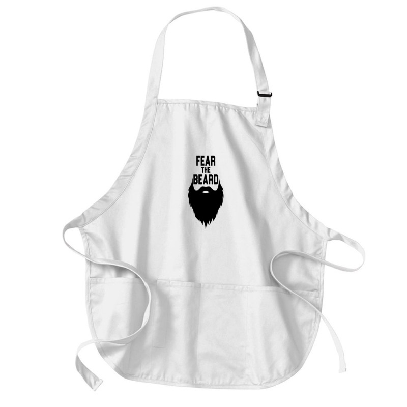 Fear The Beard Medium-length Apron | Artistshot