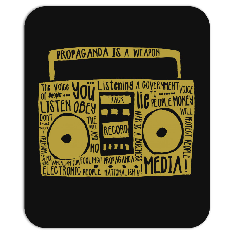 Propaganda Media Mousepad | Artistshot