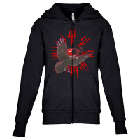 Viking T  Shirt Vegvisir Odins Eye And Raven Vikings T  Shirt Youth Zipper Hoodie | Artistshot