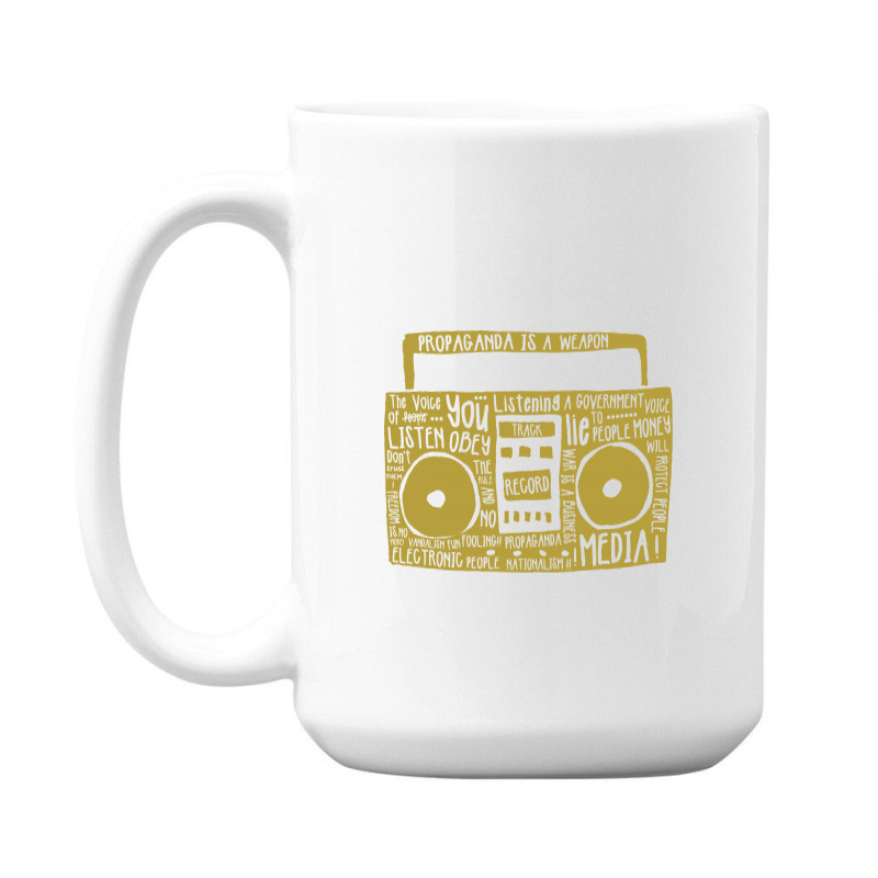 Propaganda Media 15 Oz Coffee Mug | Artistshot