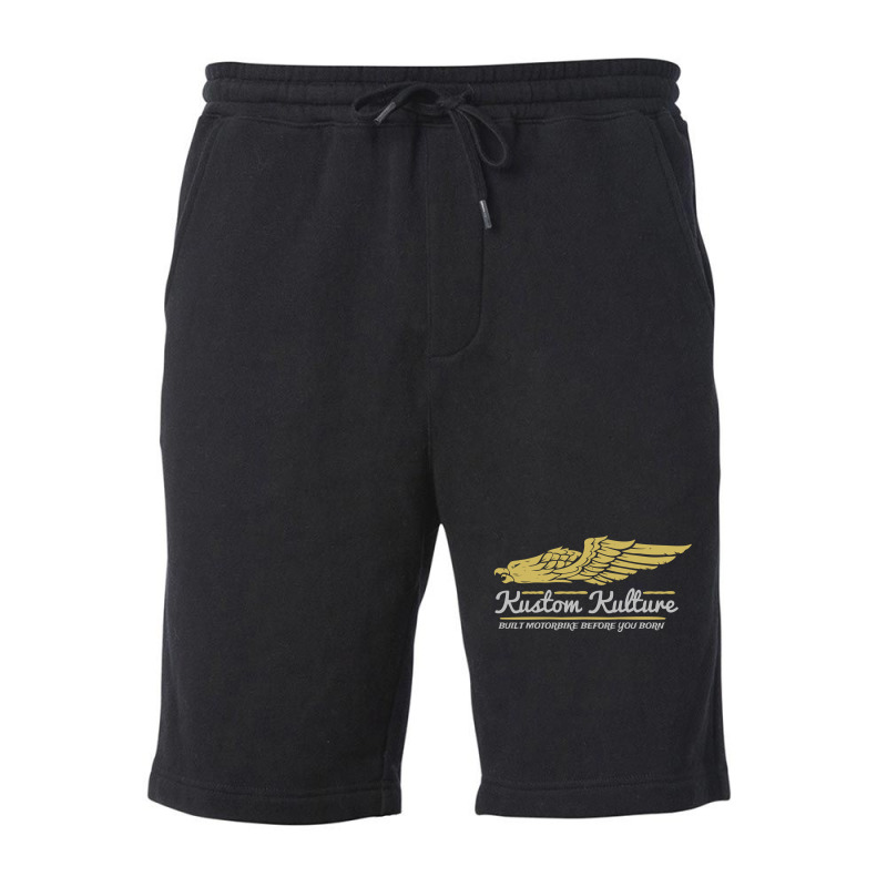 Kustom Kulture Eagle Fleece Short | Artistshot