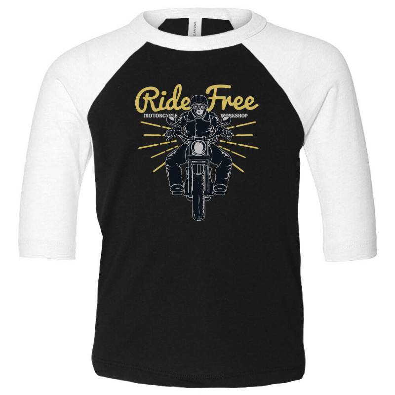 Ride Free Toddler 3/4 Sleeve Tee | Artistshot