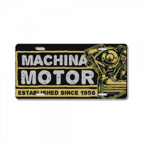 Machina Motor License Plate | Artistshot