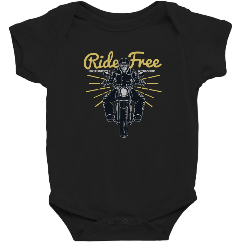 Ride Free Baby Bodysuit | Artistshot