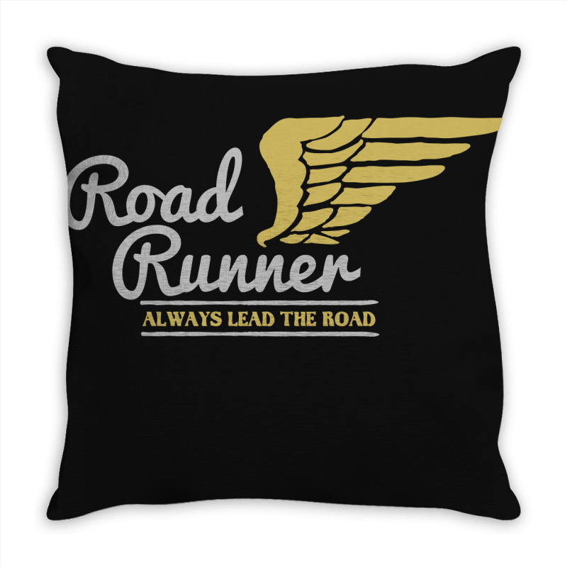 Road Runner Throw Pillow | Artistshot