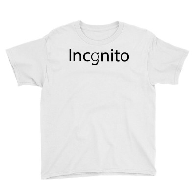 Incognito Typography Youth Tee Designed By L4l4pow