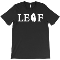 Leaf Typography T-shirt | Artistshot