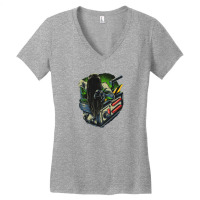 Trapped Ghost Women's V-neck T-shirt | Artistshot