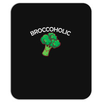 Vegan T  Shirt Broccoholic Gift Plants Vegan Saying T  Shirt Mousepad | Artistshot