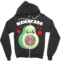 Vegan T  Shirt Mamacado Gift Plants Vegan Saying T  Shirt Zipper Hoodie | Artistshot