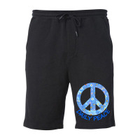 Yoga T  Shirt Forget Me Not Peace Symbol   Daily Peace T  Shirt Fleece Short | Artistshot