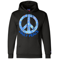 Yoga T  Shirt Forget Me Not Peace Symbol   Daily Peace T  Shirt Champion Hoodie | Artistshot