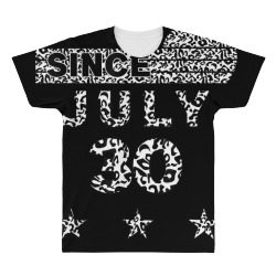 awesome since july 30 leopard 30 july birthday t shirt All Over Men's T-shirt | Artistshot
