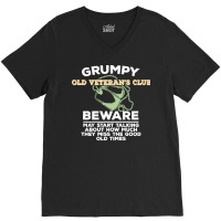 Veteran T  Shirt Veteran   Grumpy Old Veterans Club T  Shirt V-neck Tee | Artistshot