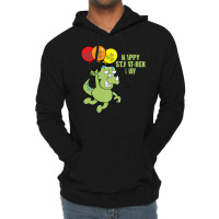 Patrick Day Flying Dinosaur With Balloon Lightweight Hoodie | Artistshot