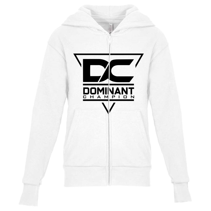 Dominant Champion Youth Zipper Hoodie by SugarMoon | Artistshot