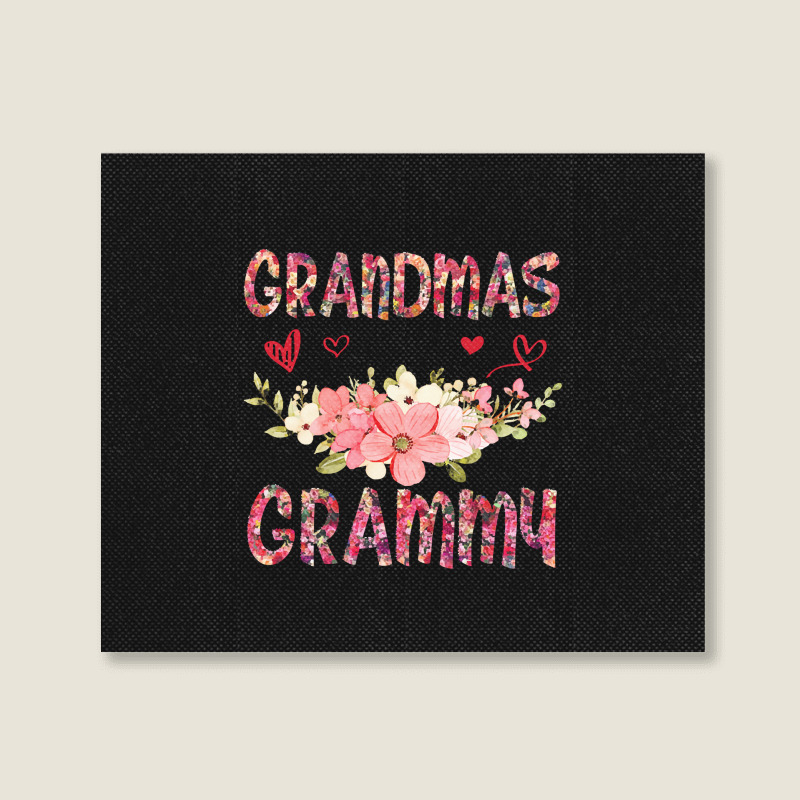 World Full Of Grandmas Be A Grammy T  Shirt In A World Full Of Grandma Landscape Canvas Print | Artistshot