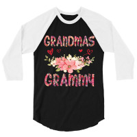 World Full Of Grandmas Be A Grammy T  Shirt In A World Full Of Grandma 3/4 Sleeve Shirt | Artistshot