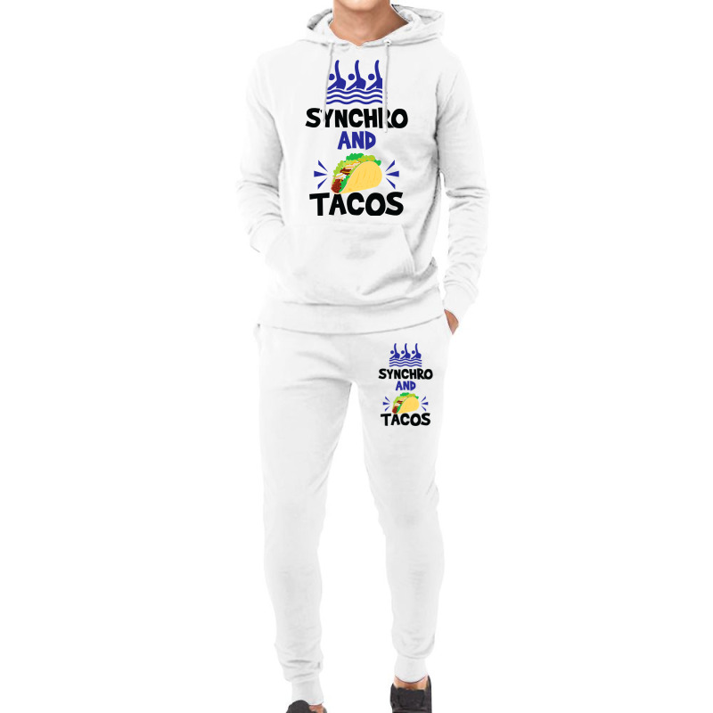 Synchronized Swimming T Shirt Synchro And Tacos Quote Gifts Hoodie & Jogger set by thutrang92 | Artistshot