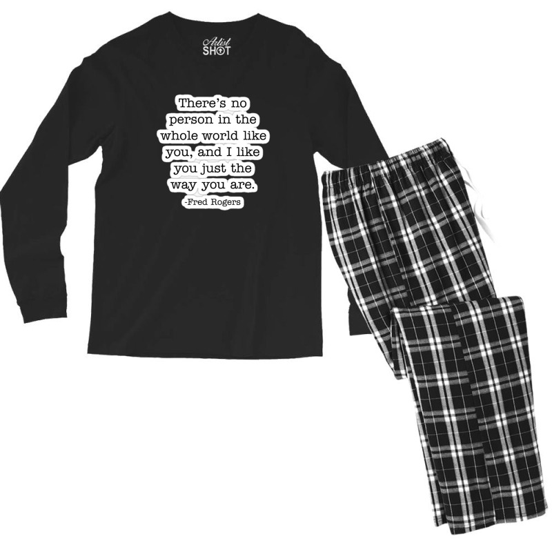 We Delight In The Beautiful Maya Angelou 47451449 Men's Long Sleeve Pajama Set by yani11 | Artistshot