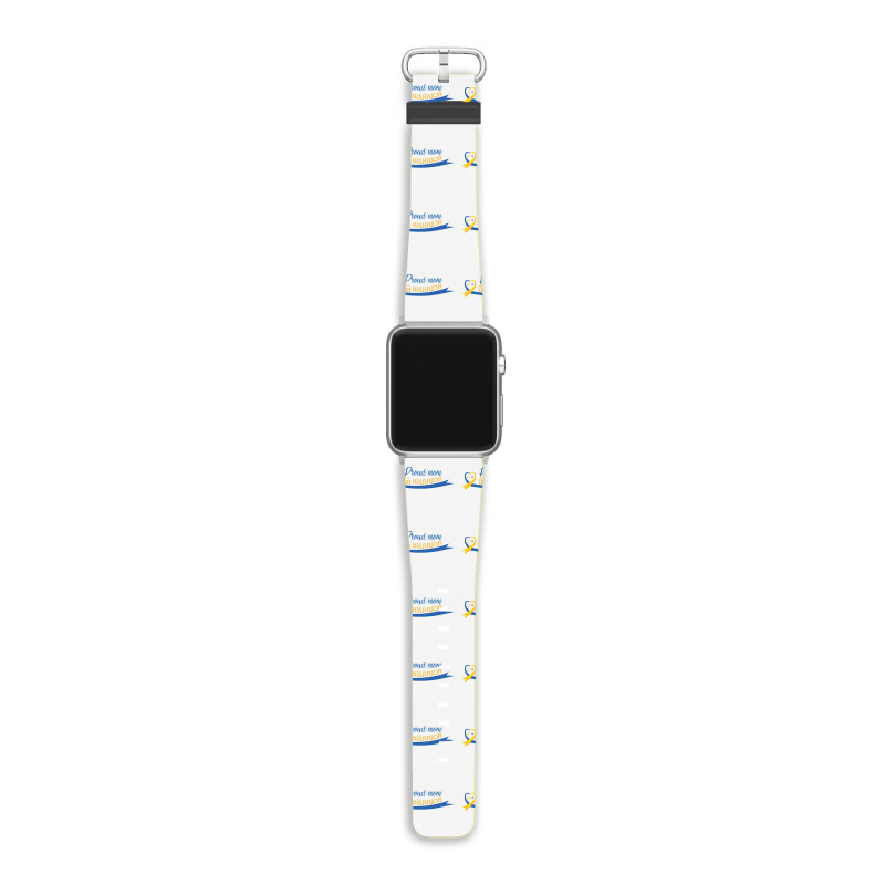 Proud Mom Of A T21 Warrior Apple Watch Band | Artistshot